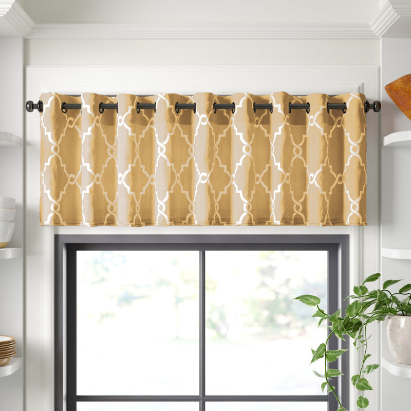 Winnett Light Filtering 50 Curtain Valance Reviews Joss Main