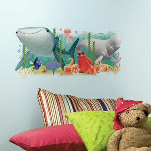 Finding Dory and Friends Peel and Stick Giant Wall Decal