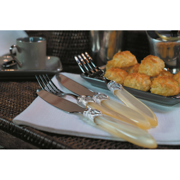 rivadossi sandro laura argento 24 stuck 18 10 edelstahl besteck set service fur 6 personen wayfair de