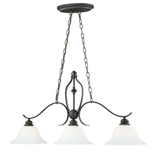 Darby 3-Light Island Pendant