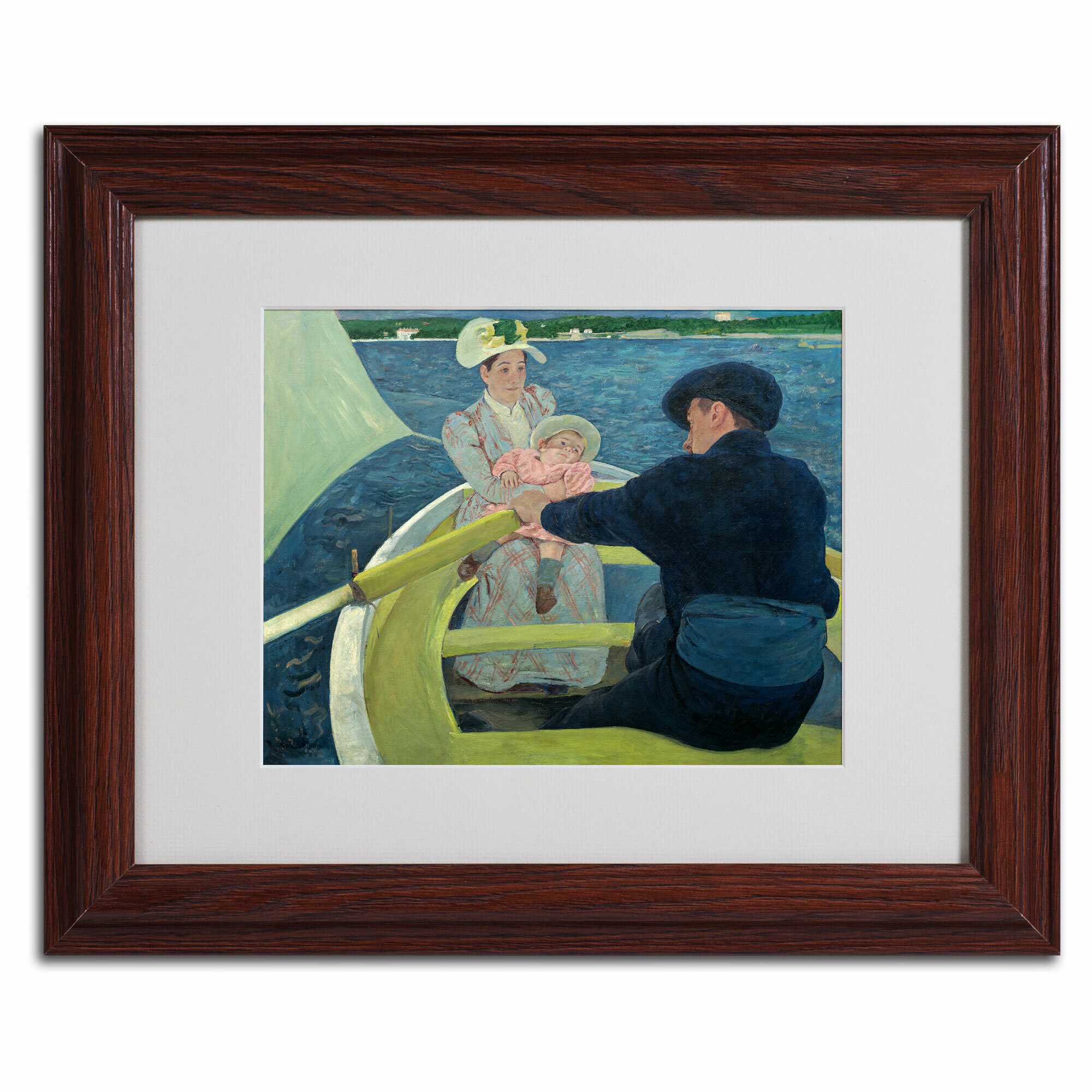 Vault W Artwork The Boating Party 1893-94 by Mary Cassatt - Picture ...