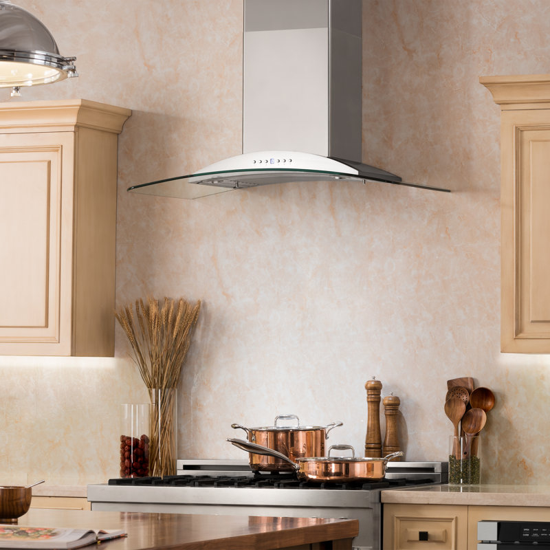 Zline Kitchen And Bath 30 400 Cfm Ducted Wall Mount Range Hood Reviews Wayfair