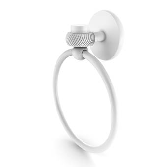 Vicenza Designs TR9005 Tiziano Towel Ring Antique Silver
