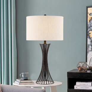 jewel filled table lamp