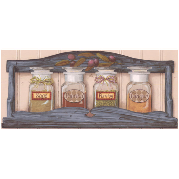 August Grove Ernberg Spices In Jars Alabaster 15 L X 7 W