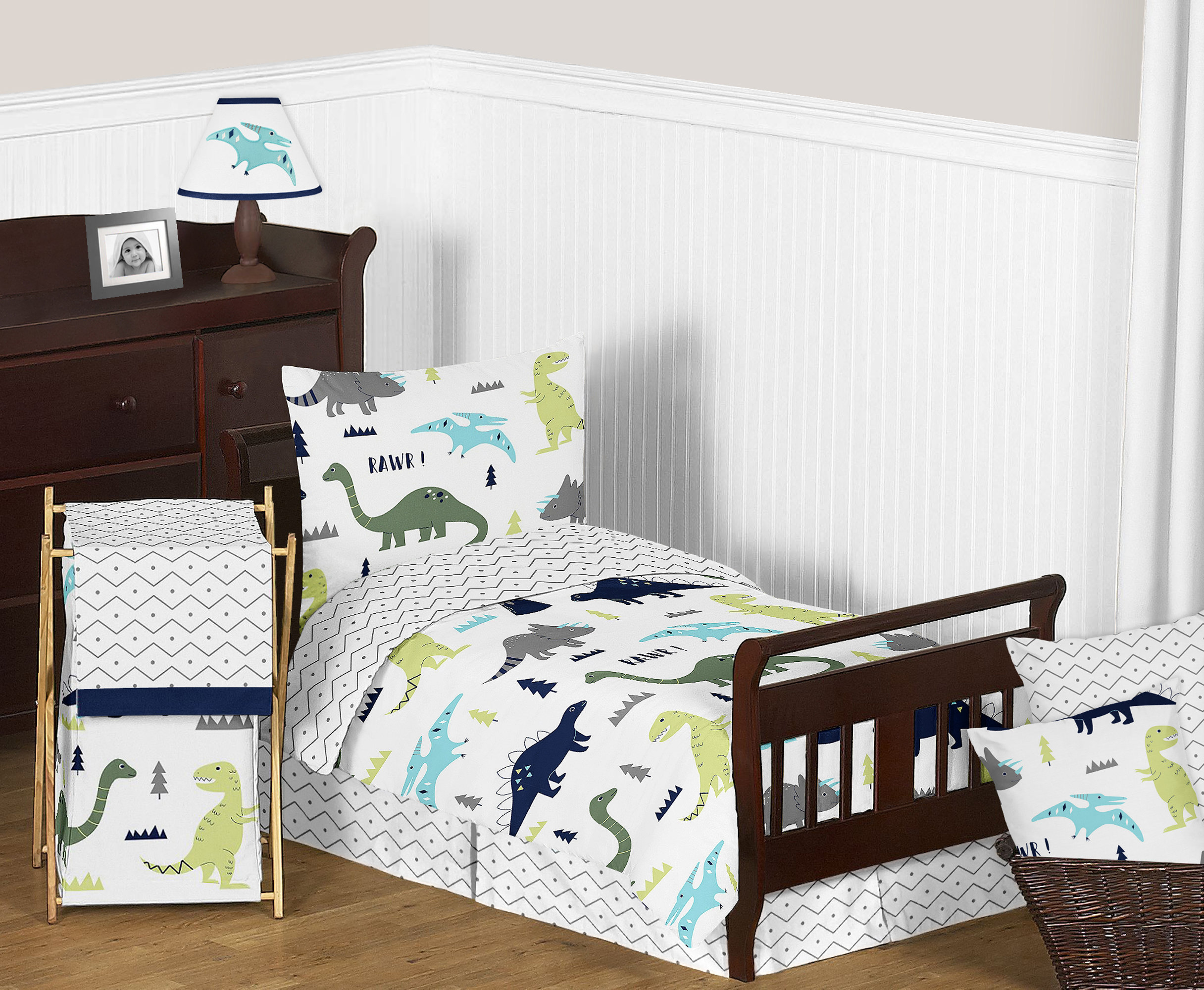 dinosaur bed set