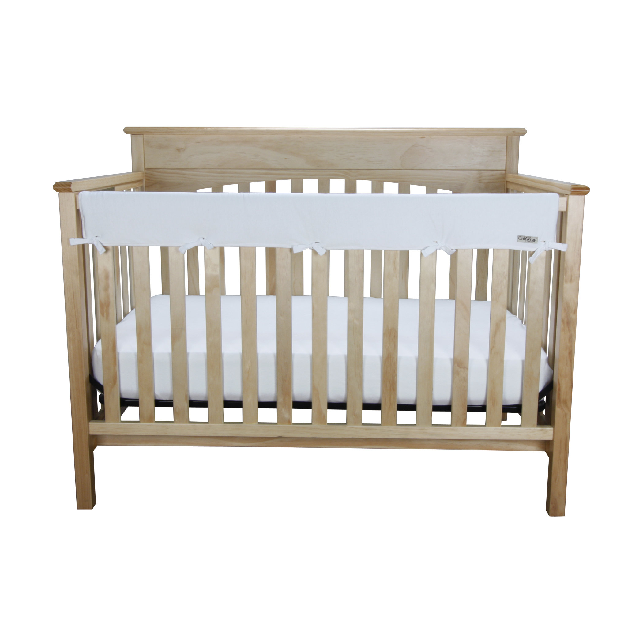 Trend Lab Cribwrap Cotton Jersey Medium Front Crib Rail Guard