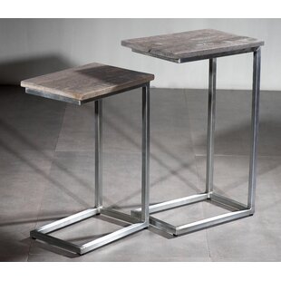 Avon 26'' Tall Solid Wood Frame Nesting Tables by Brayden Studio®