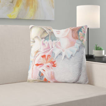 Brayden Studio Sashi Sunbrella Indoor Outdoor Throw Pillow Wayfair