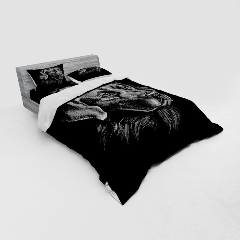 East Urban Home Labrador Duvet Cover Set Wayfair