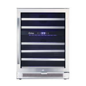 46 Bottle Connoisseur Dual Zone Convertible Wine Cooler by Vinotemp