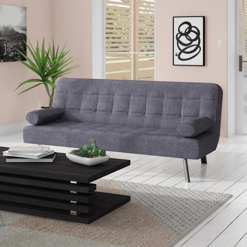 Zipcode Design Acker 2 Seater Clic Clac Sofa Bed Reviews