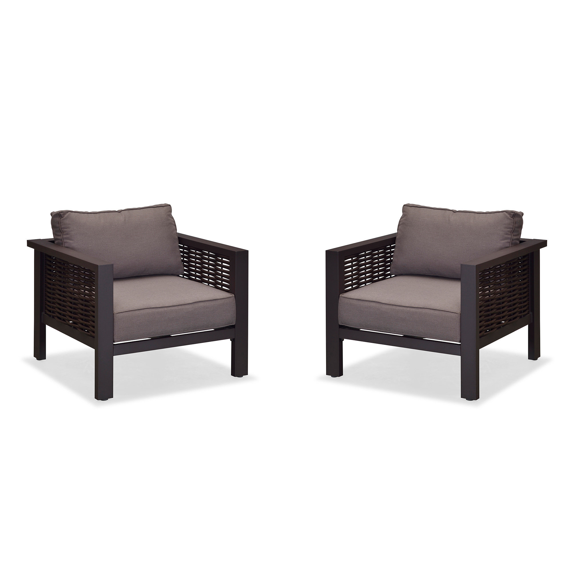 Winston Porter Fultonville Patio Chair with Cushions Wayfair