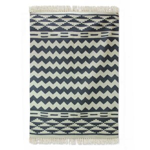 Sonik Sethi Hand-Woven Gray Area Rug