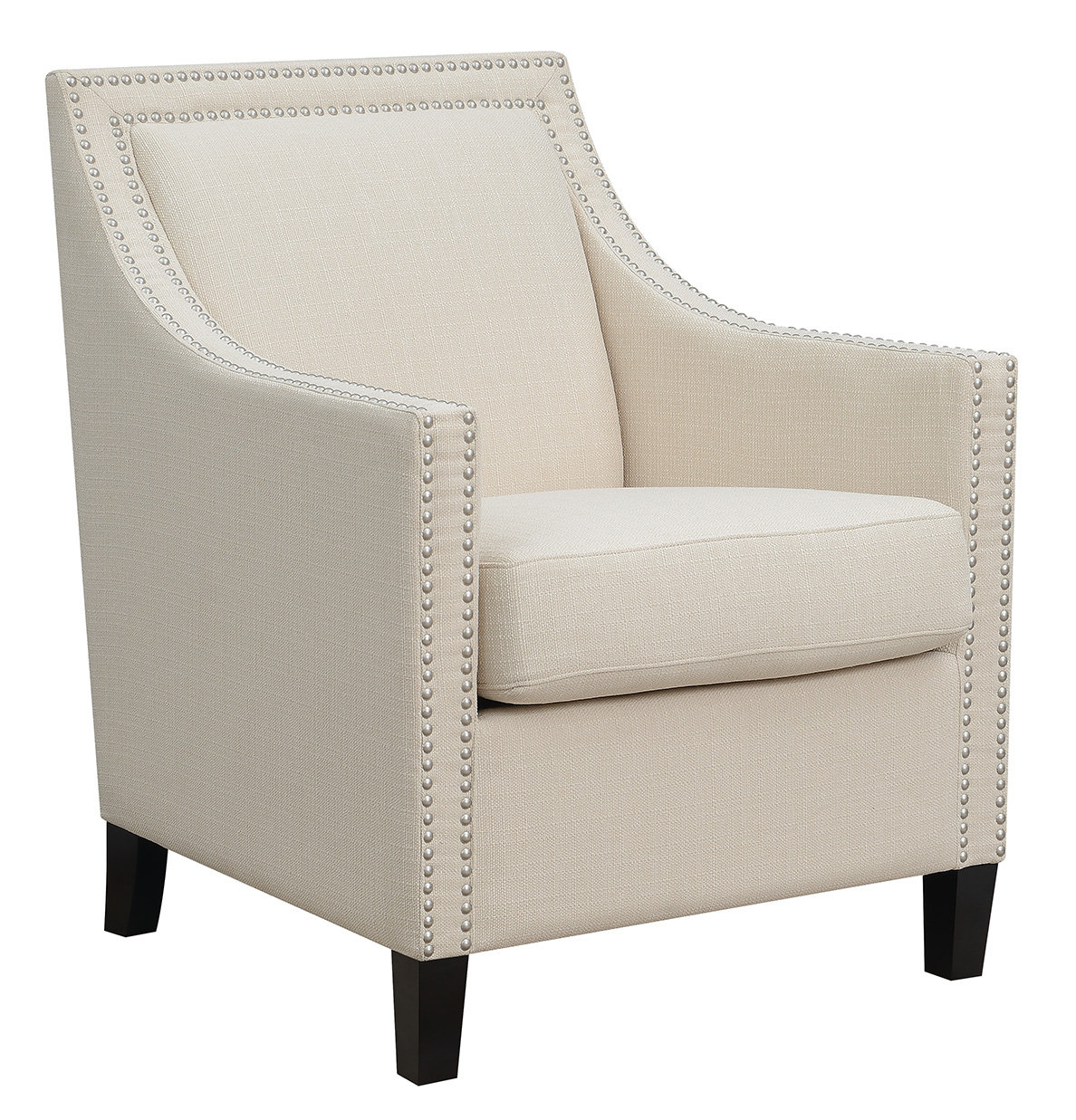 neutral armchair