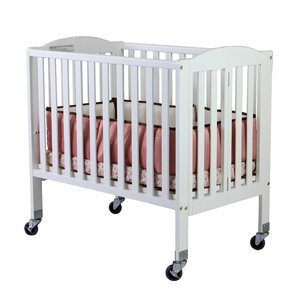 2-in-1 Birch Folding Portable Crib