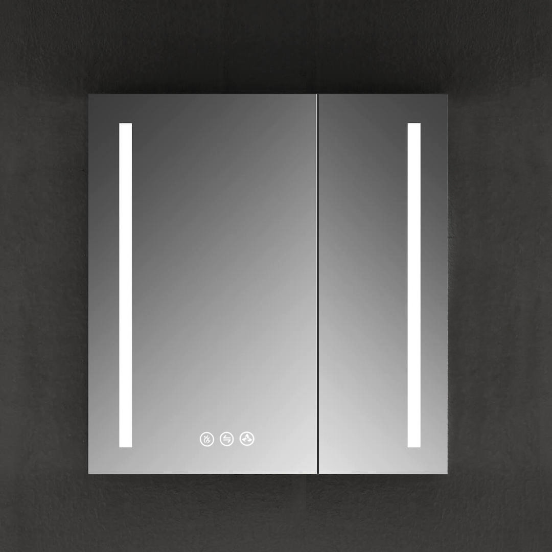 Orren Ellis Otwin Recessed or Surface Mount Frameless 2 Doors Medicine