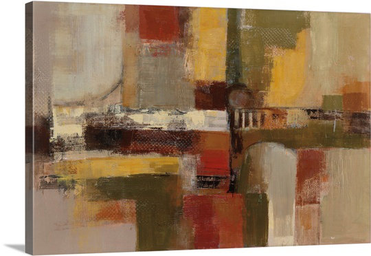 Canvas On Demand Sunset Bridge Spice By Silvia Vassileva