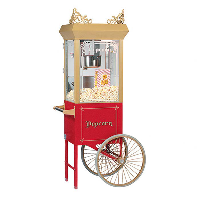 Bass 6 Oz Antique Popcorn Machine W Cart Wayfair