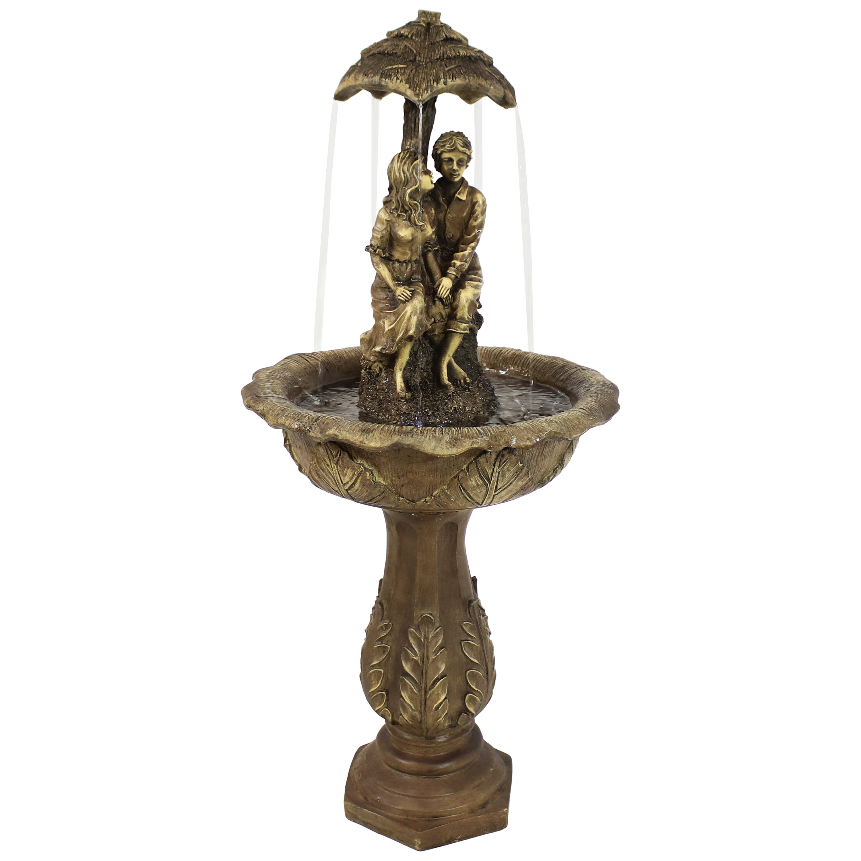Ophelia & Co. Hornsby Solar Fountain with LED Light & Reviews Wayfair
