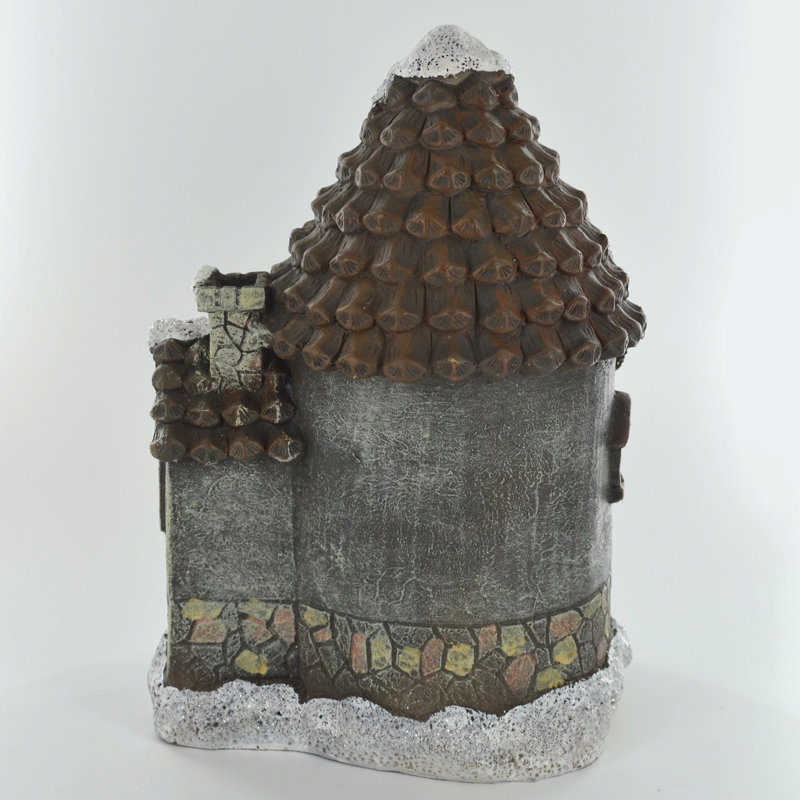 Sol 72 Outdoor Mystical Christmas Cottage Fairy House With Led Light Decoration Wayfair Co Uk