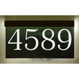 Lighted Address Plaques Signs You Ll Love In 2021 Wayfair