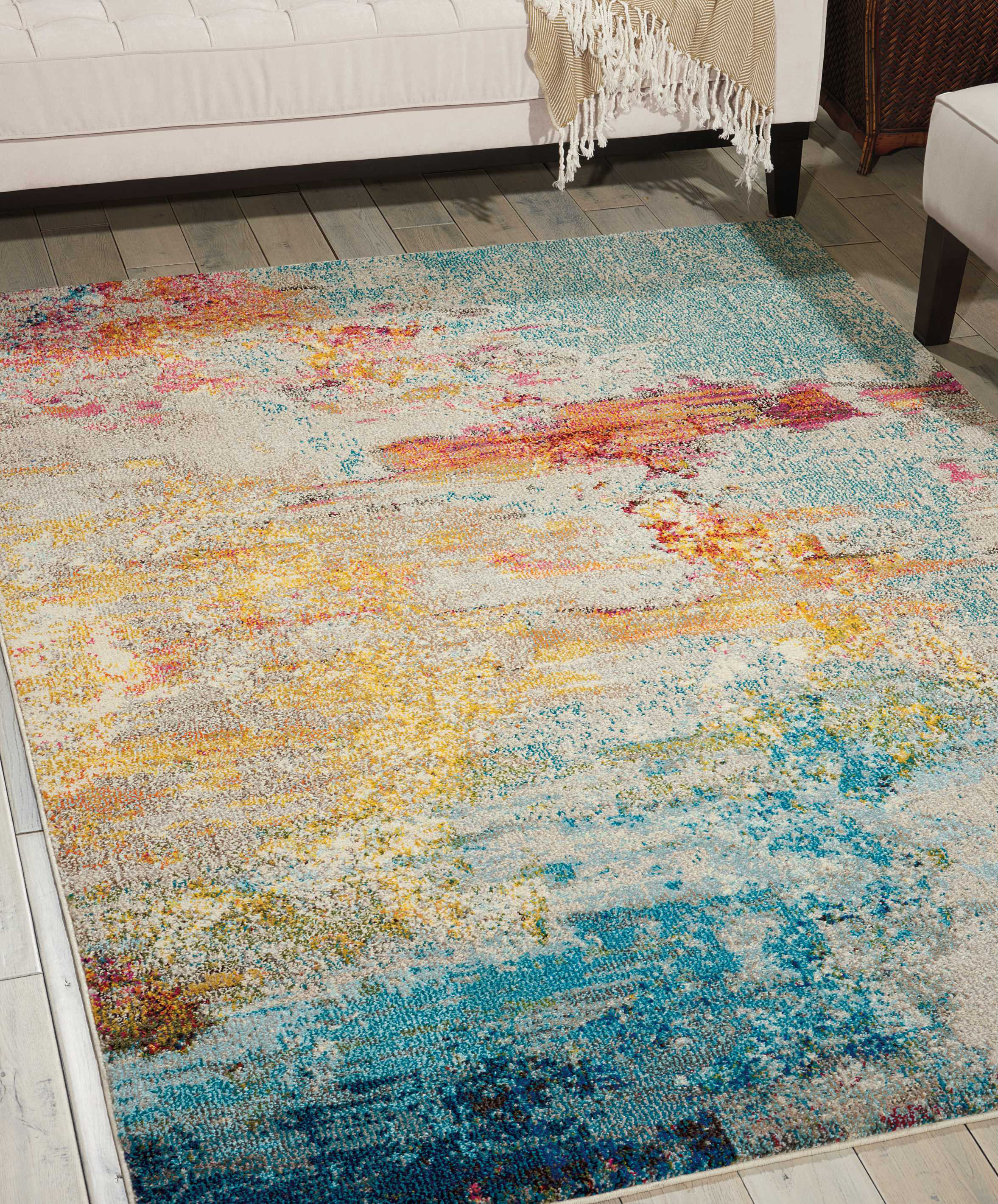 Zipcode Design Talmo Sealife Multi Colour Area Rug Reviews Talmo Sealife Multi Colour Area Rug