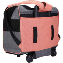 rolling backpack pet carrier