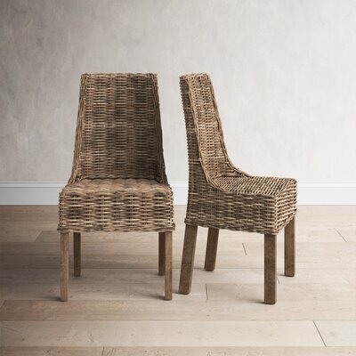 Armine Wicker Side Chair