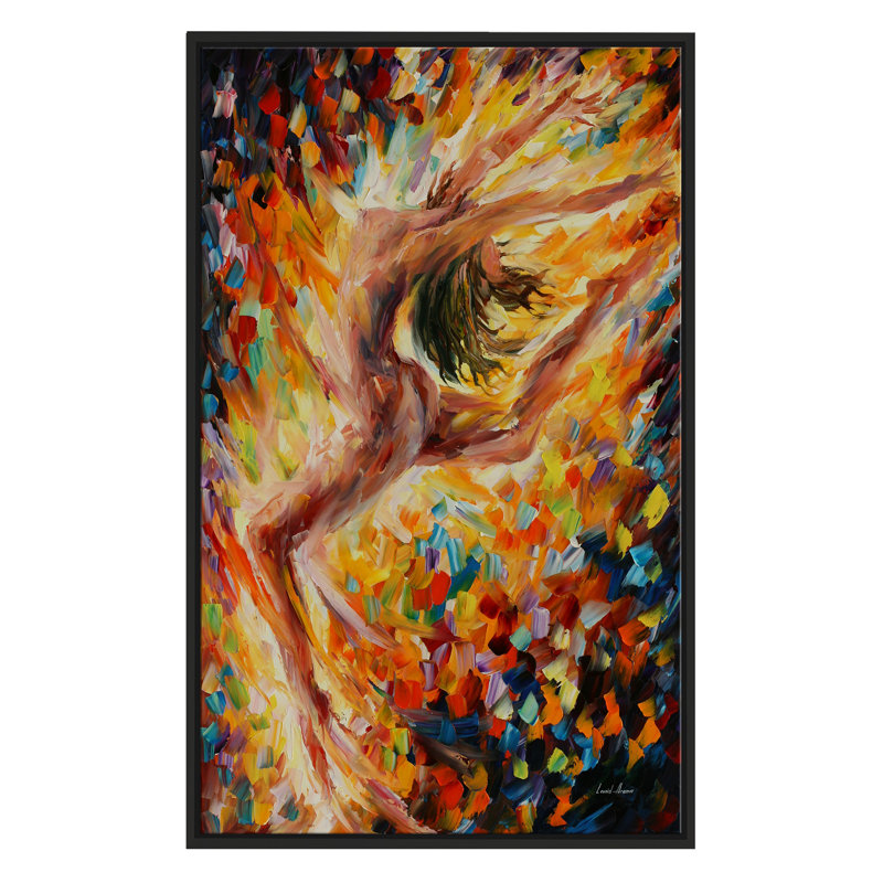 Winston Porter The Dance Of Love Framed Oil Painting Print On