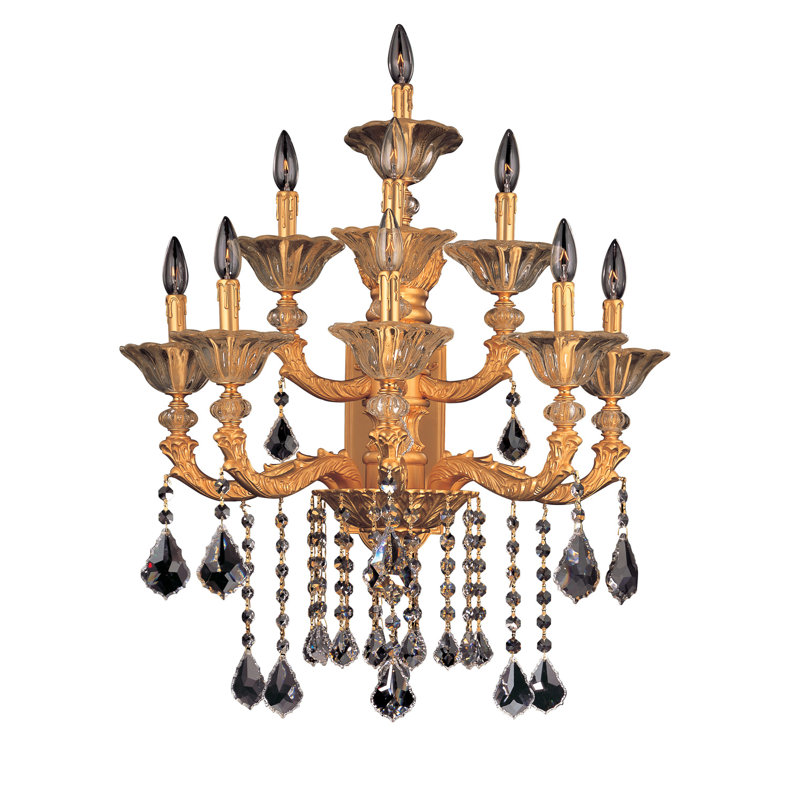 Mendelsshon 9-Light Candle Wall Light