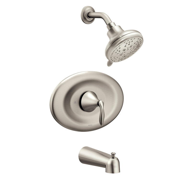 Moen Eva Conversion Posi Temp Eco Performance Tub And Shower Faucet Wayfair