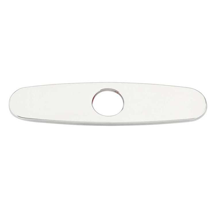 Faucet Hole Cover Plate Widespread PVD Everlasting Finish for Single Hole  Faucet Conversion