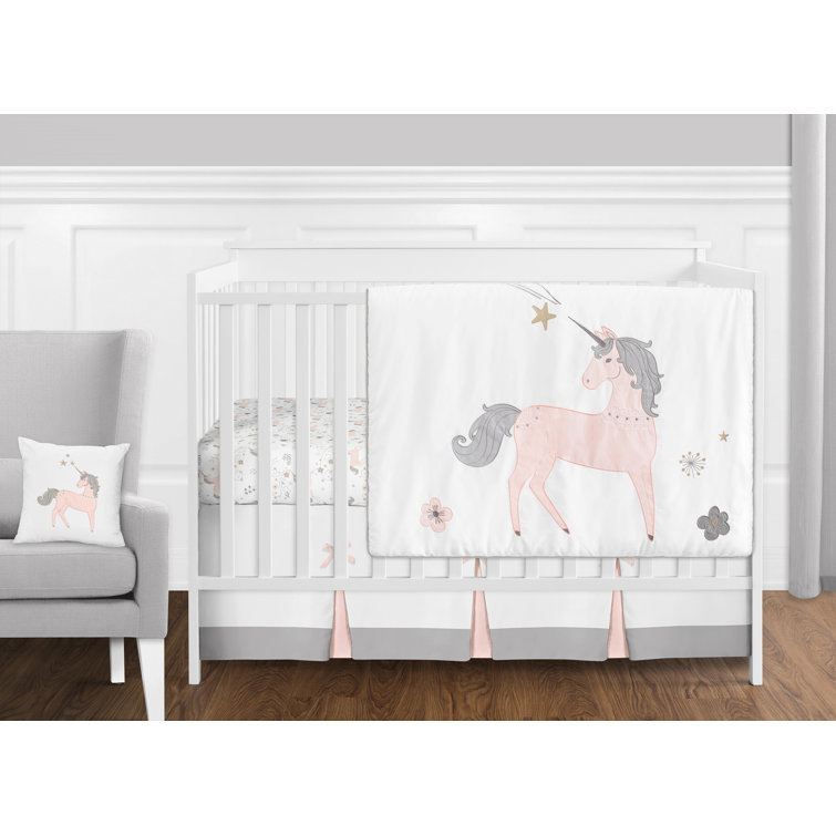 unicorn cot bedding sets