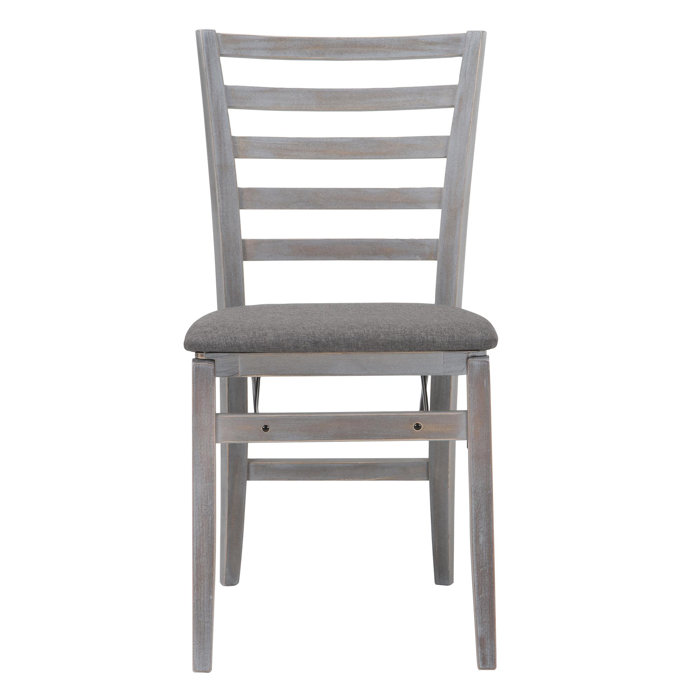 Cosco Home And Office Contoured Back Wood Fabric Padded Folding