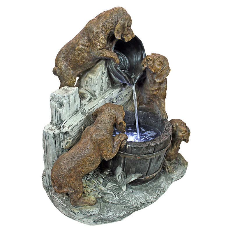 puppy fountain