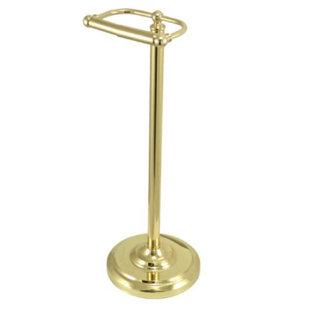 Gold Polished Br Toilet Paper Holders You Ll Love Wayfair Gold Polished Br Toilet Paper Holders