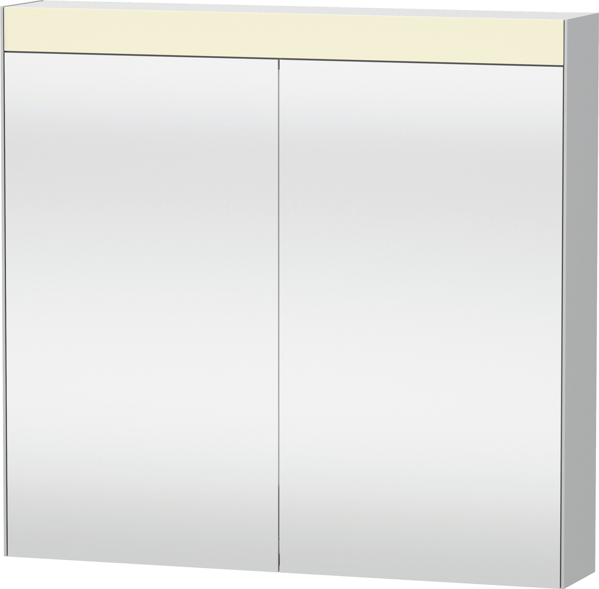 Duravit Surface Mount or Recessed Frameless 2 Door Medicine