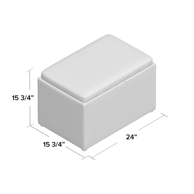 Zipcode Design Hodnett Faux Leather Rectangle Standard Ottoman With Storage Reviews Wayfair Zipcode Design Hodnett Faux Leather Rectangle Standard Ottoman With Storage Reviews Wayfair