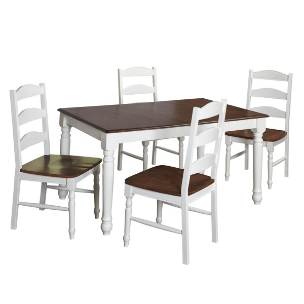 August Grove Fleurance 5 Piece Dining Set Reviews Wayfair