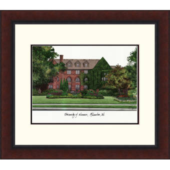 Campus Images Ncaa Hampton University Pirates Legacy Alumnus Lithograph Picture Frame Wayfair