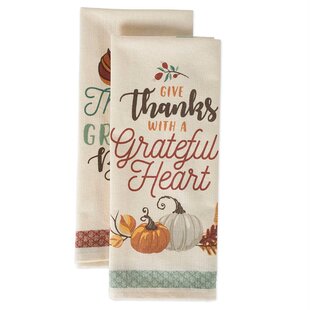 Thanksgiving Pilgrim Gnome Print Kitchen/Bath Hand Towel Tea Towel Thanksgiving Decor 