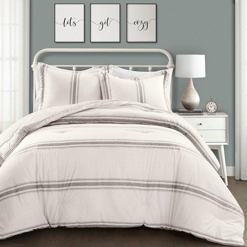 Eider Ivory Matterson Reversible Comforter Set Reviews Wayfair