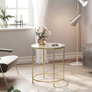 wayfair small round end tables