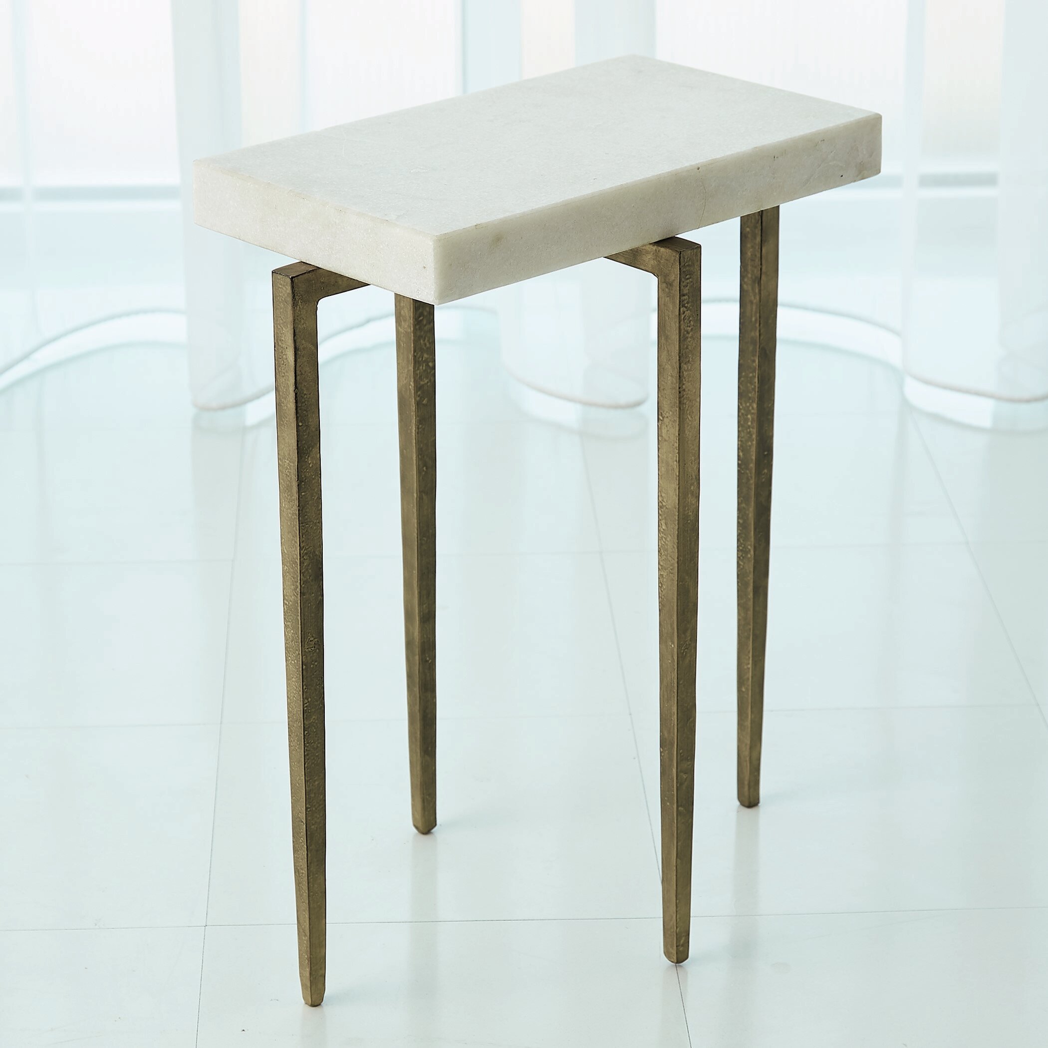 accent marble table