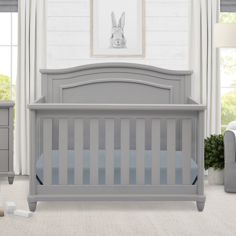 simmons rustic grey crib