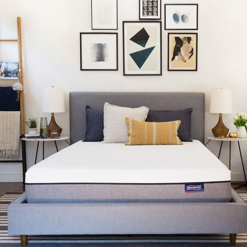 Beautyrest 8 Plush Gel Memory Foam Mattress Reviews Wayfair