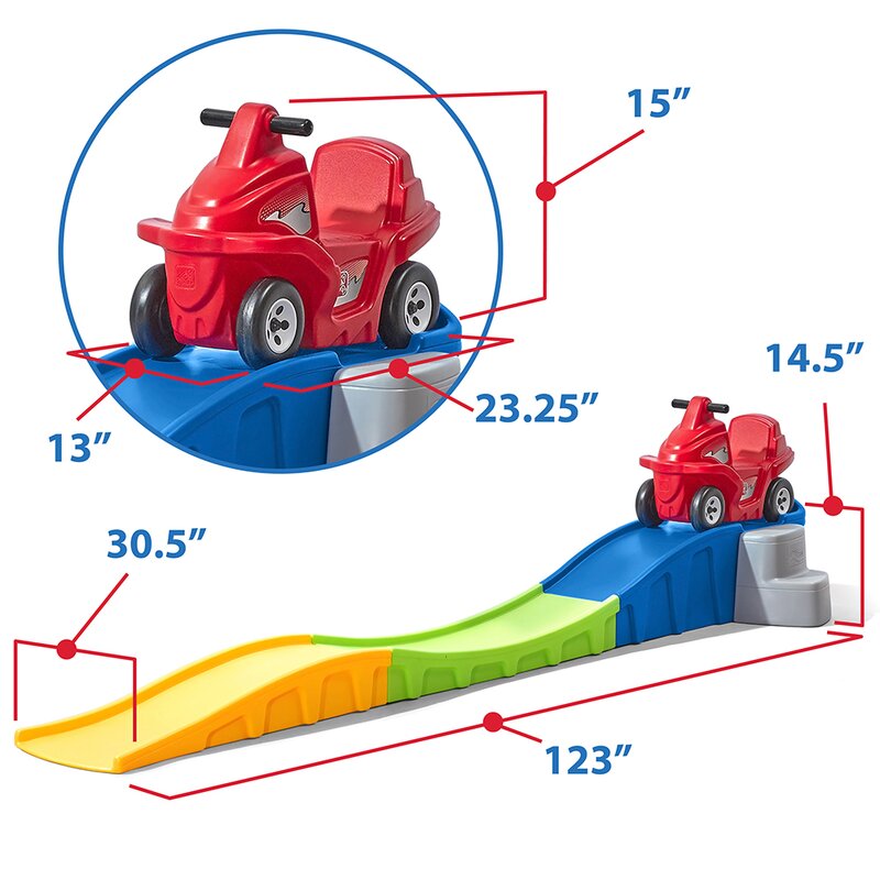 step2 anniversary edition up and down roller coaster