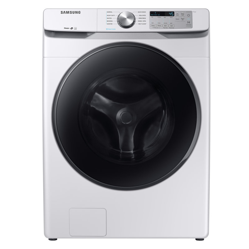 Samsung 4 5 Cu Ft Front Load Washer With Steam Reviews Wayfair