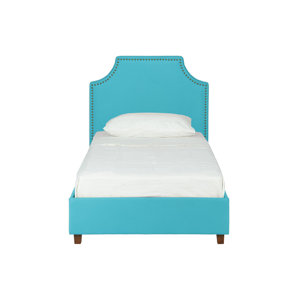 Addie Twin Upholstered Platform Bed by Viv + Rae
